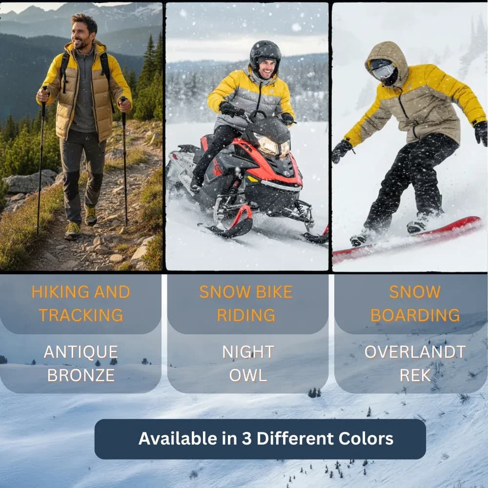 Thermochrome Color-Changing Ski Jacket — Warmth up to -10°C - View 6
